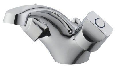 Plumbsure Topaz Chrome effect Basin Mono mixer Tap