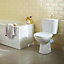 Plumbsure Truro Contemporary Close-coupled Toilet with Standard close seat