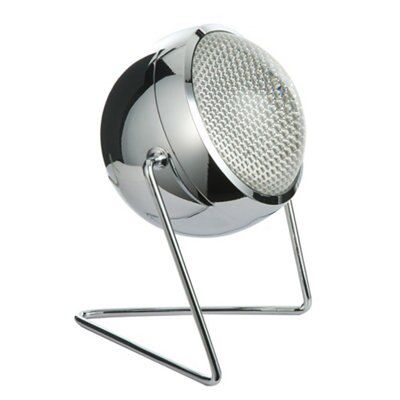 Pluto Matt chrome effect Table lamp