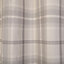 Podor Beige Check Lined Eyelet Curtain (W)117cm (L)137cm, Pair