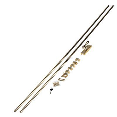 Polished Brass Door bolt 33360 (W)25mm