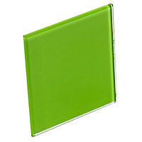 Polished Green Tempered glass Splashback, (H)745mm (W)595mm (T)6mm