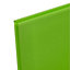 Polished Green Tempered glass Splashback, (H)745mm (W)595mm (T)6mm
