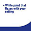 Polycell Crack free White Matt Emulsion paint, 2.5L
