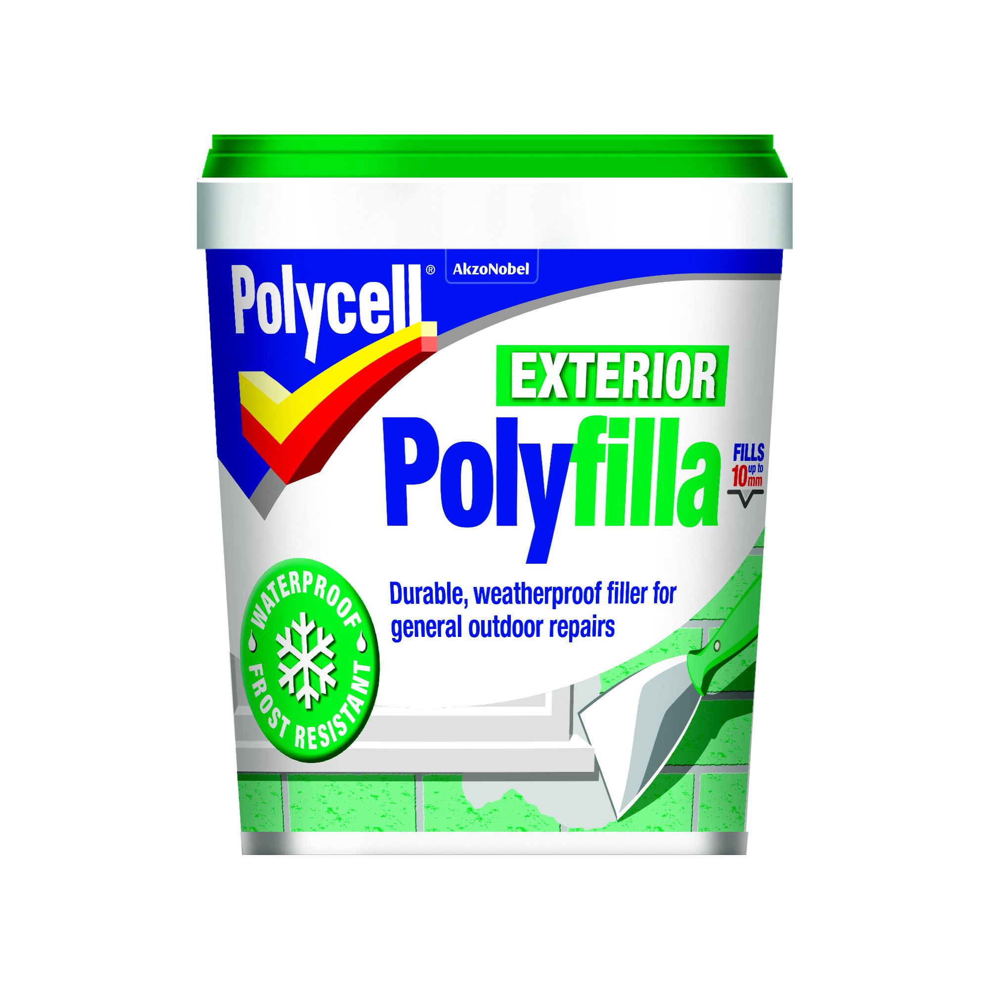 Polycell Polyfilla Trade All Purpose Ready Mixed Filler - 1kg
