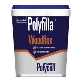 Polycell Polyfilla Light grey Wood Filler, 600ml