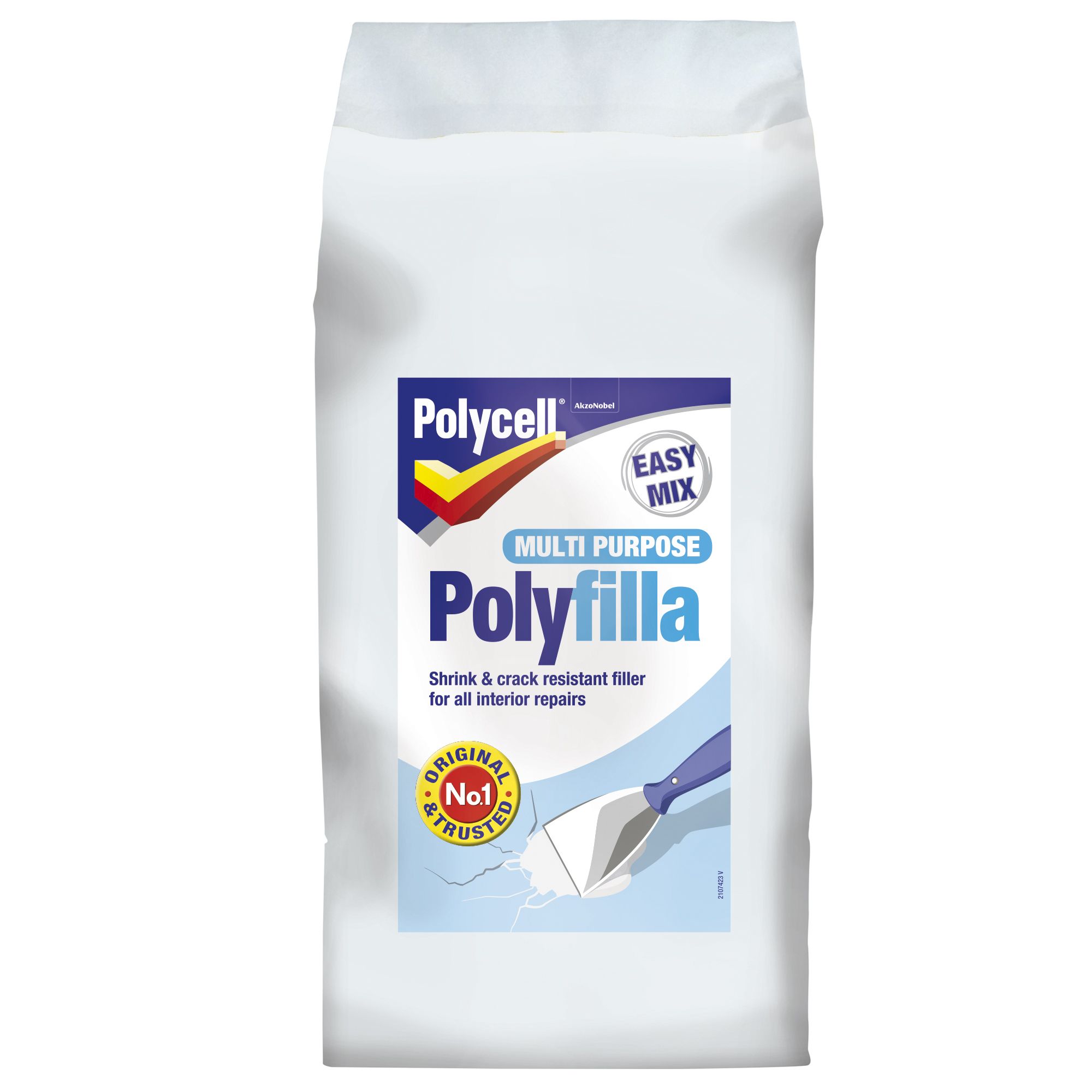 Polycell White Filler, 5kg