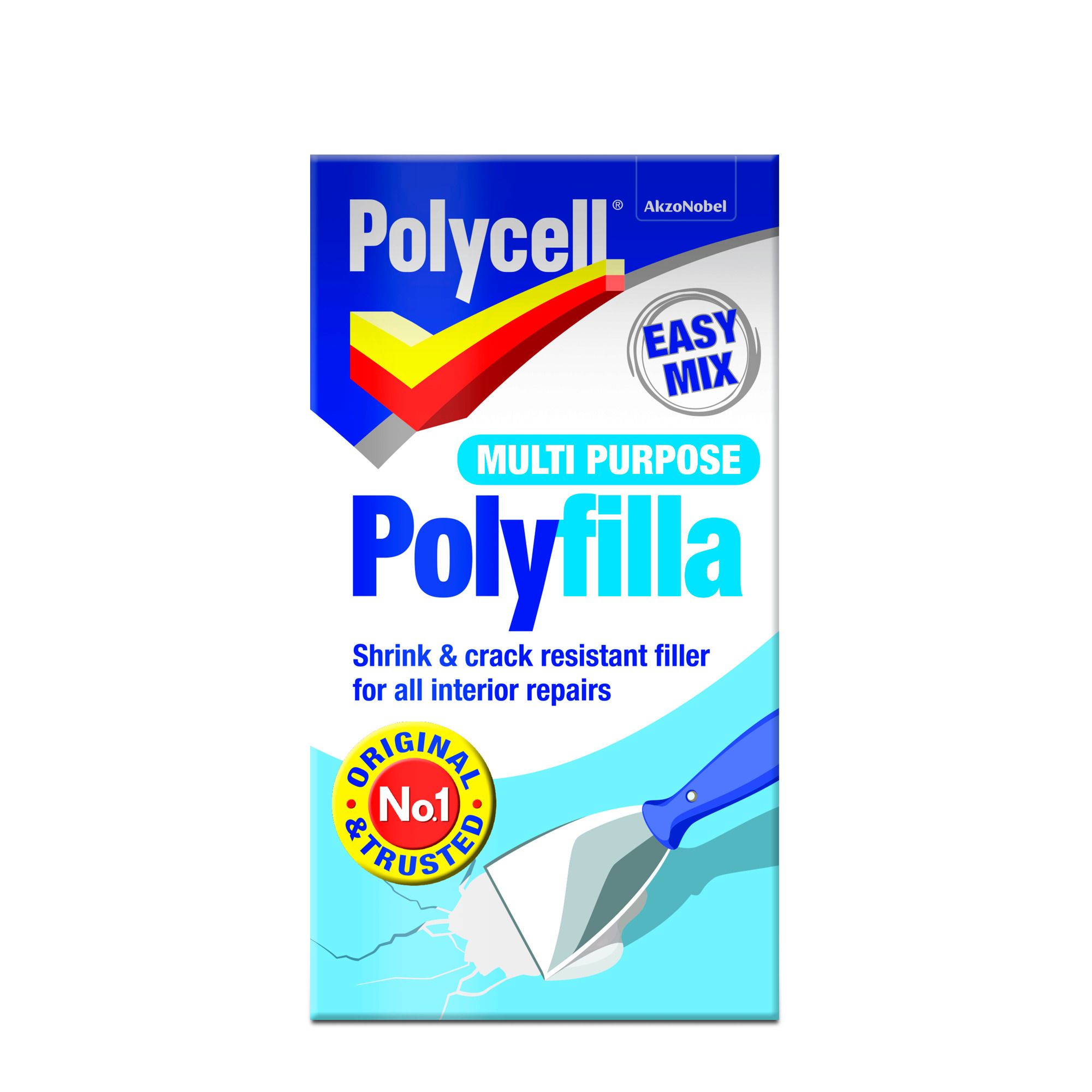 Polycell White Powder Filler, 0.5kg