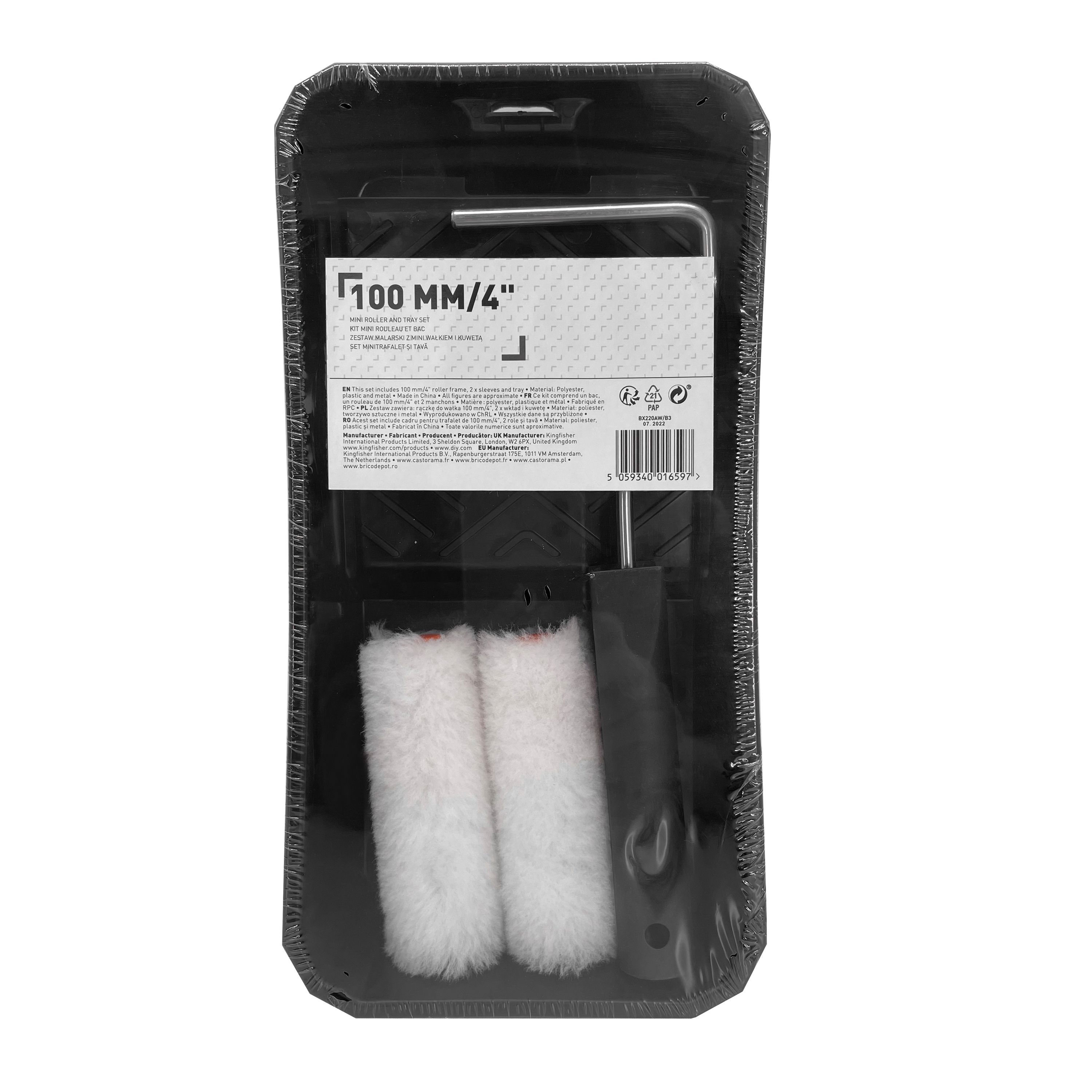 Amazon.com: HANJKINZ Paint Roller kit, 2 Inch 15 Pack Small