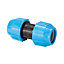 Polypipe Compression Straight Coupler (Dia)25mm