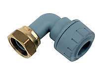 PolyPlumb Push-fit Tap connector 15mm x ½"