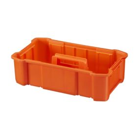 Polypropylene 2 compartment Tote tray caddy (L)492mm (H)336mm