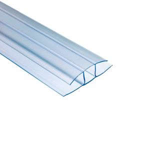 Polywall Clear Side flashing (L)2m (W)16cm