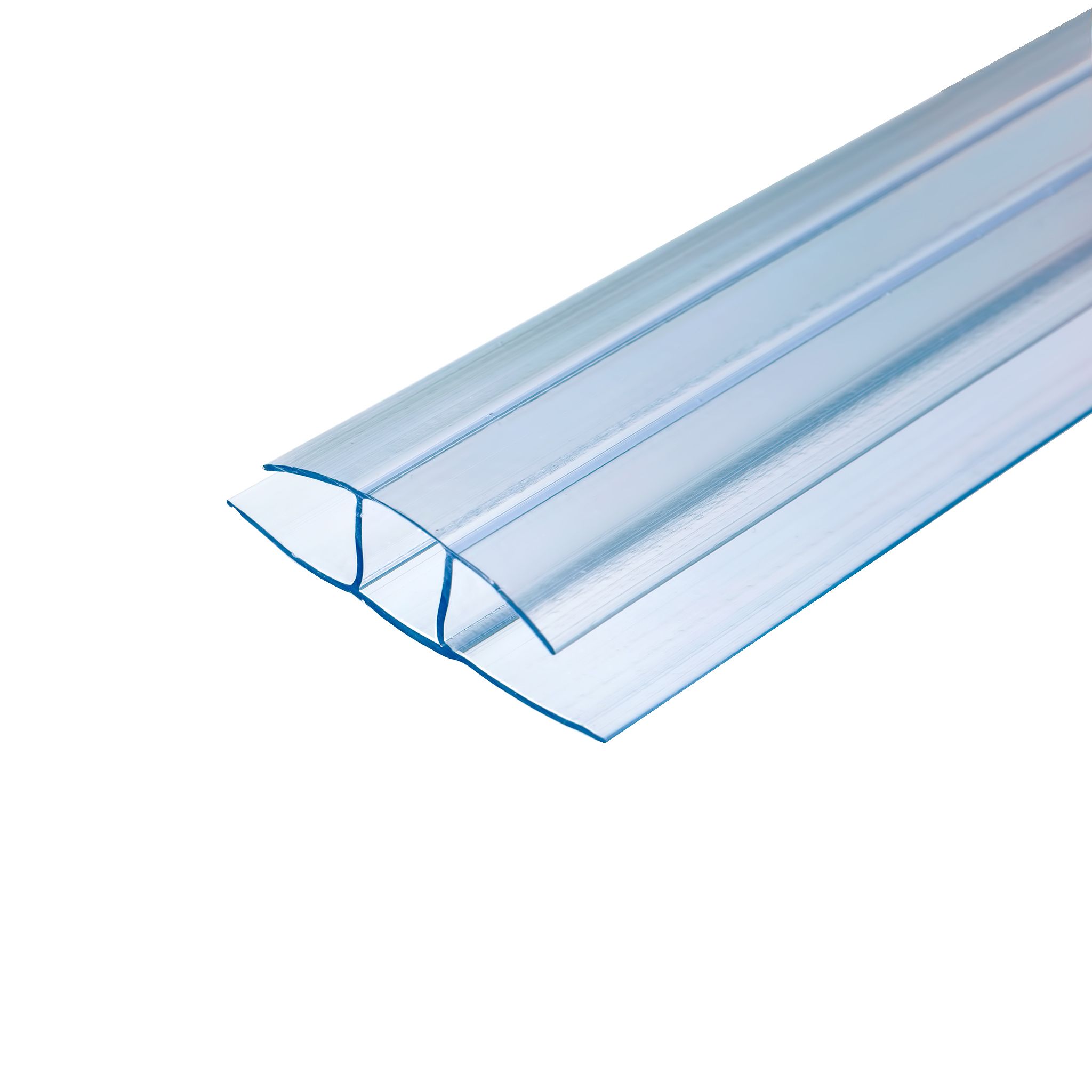 Polywall Clear Side flashing (L)2m (W)16cm
