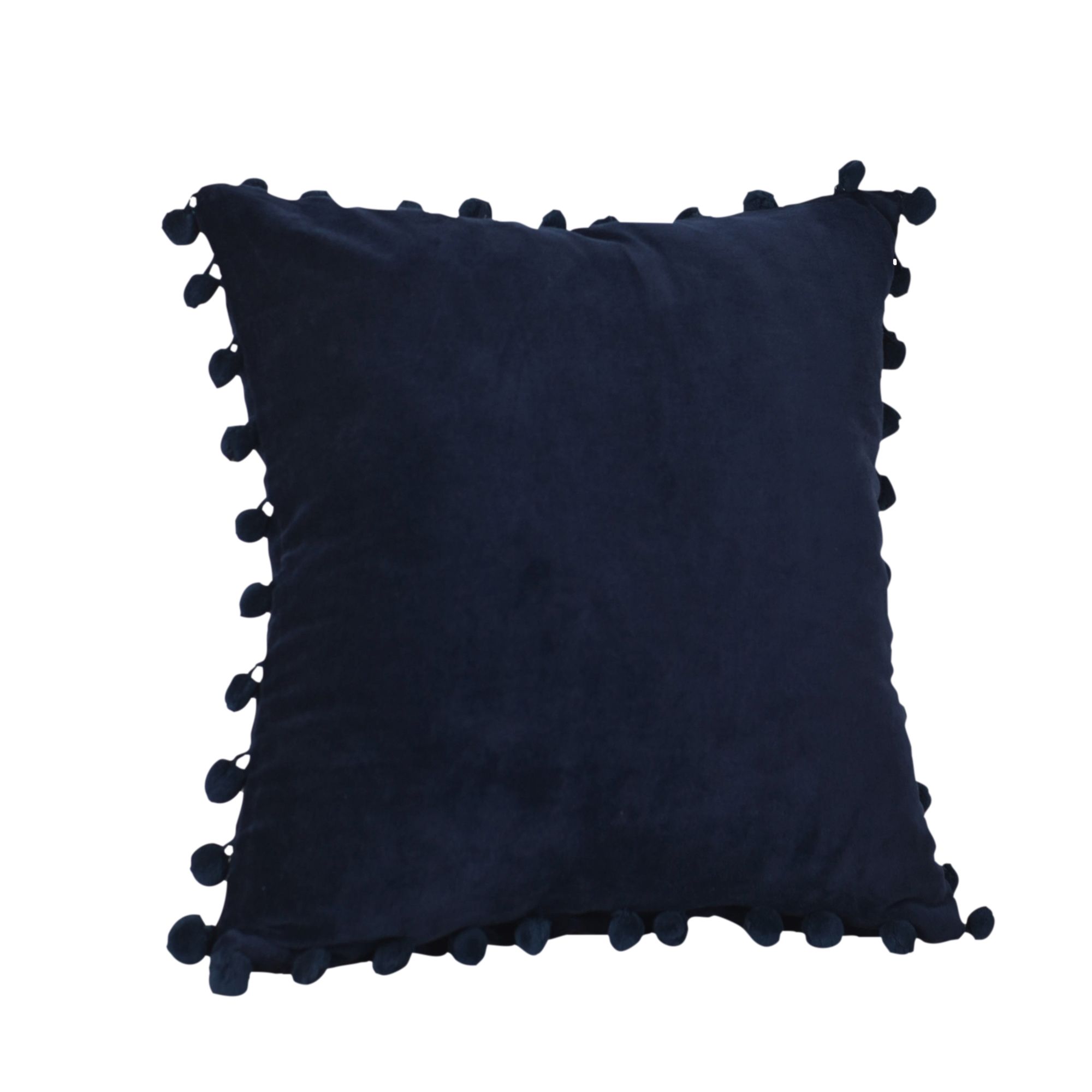 Navy pom best sale pom pillow