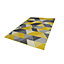 Portland Geometric Yellow & Grey Rug 170cmx120cm