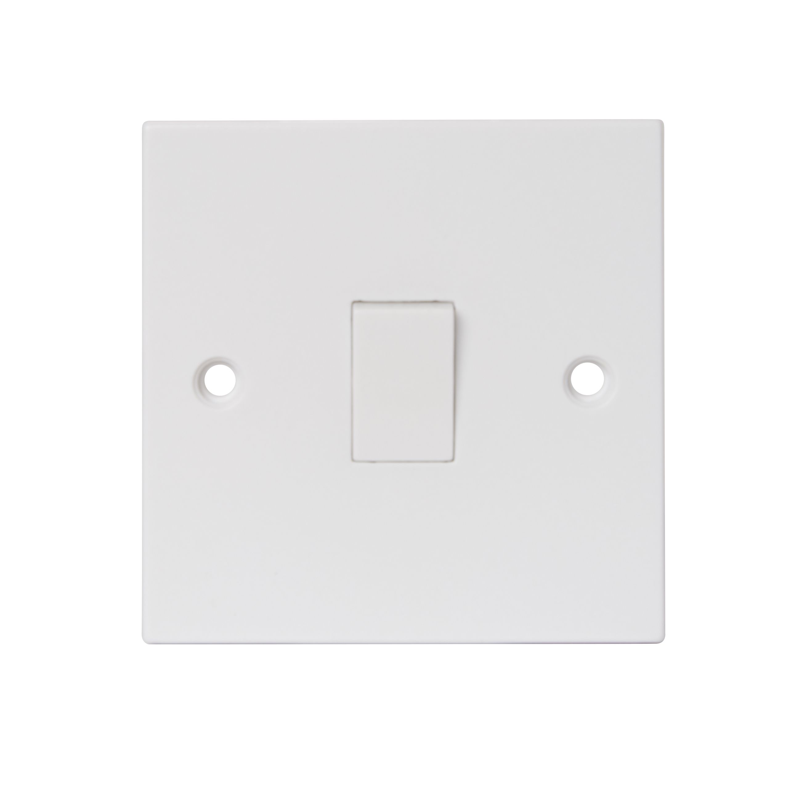 Power Pro White 13A 2 way 1 gang Light Switch, Pack of 5