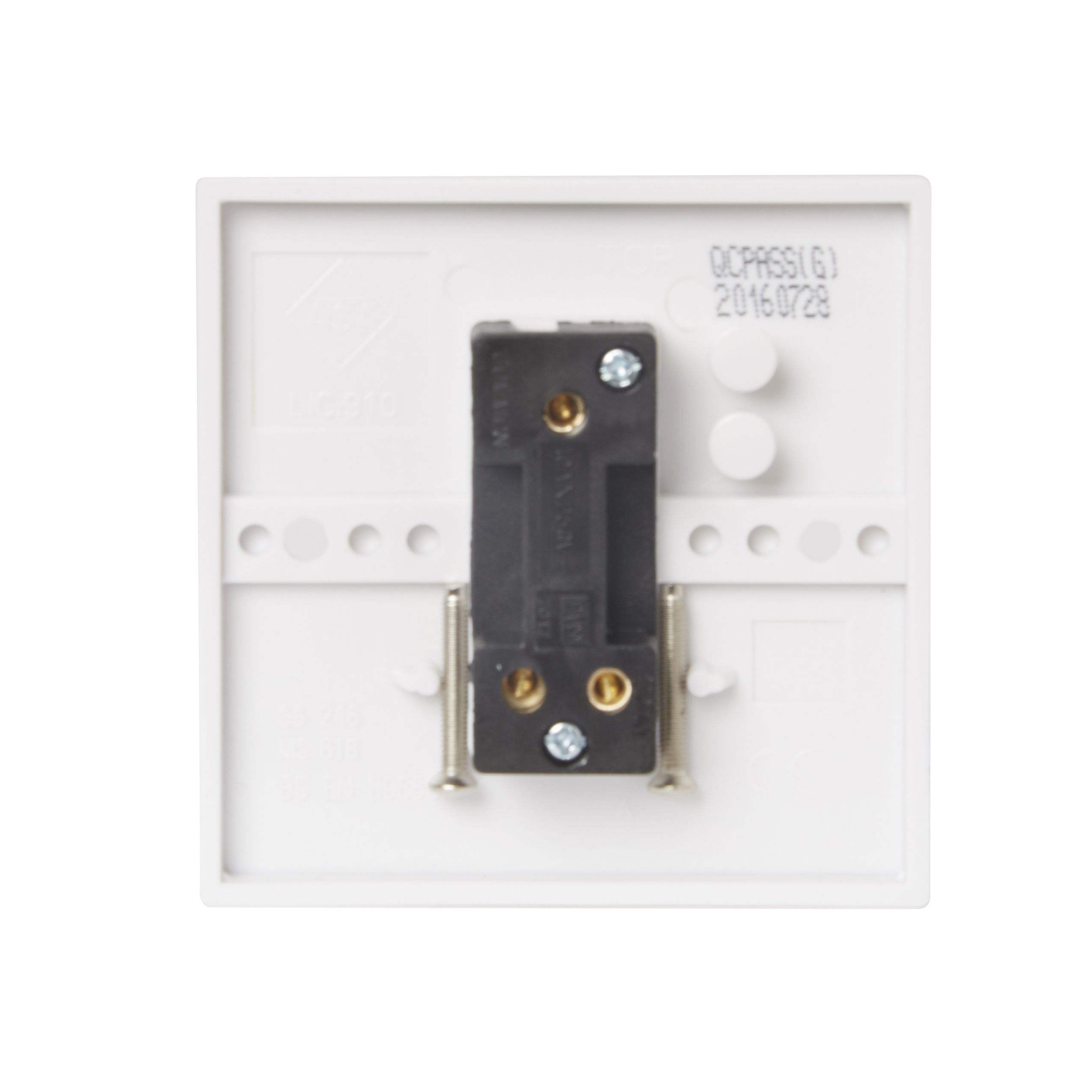 Power Pro White 13A 2 way 1 gang Light Switch, Pack of 5