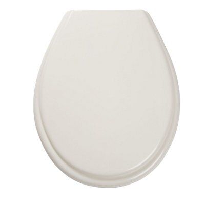 PP low weight White Bottom fix Standard close Toilet seat