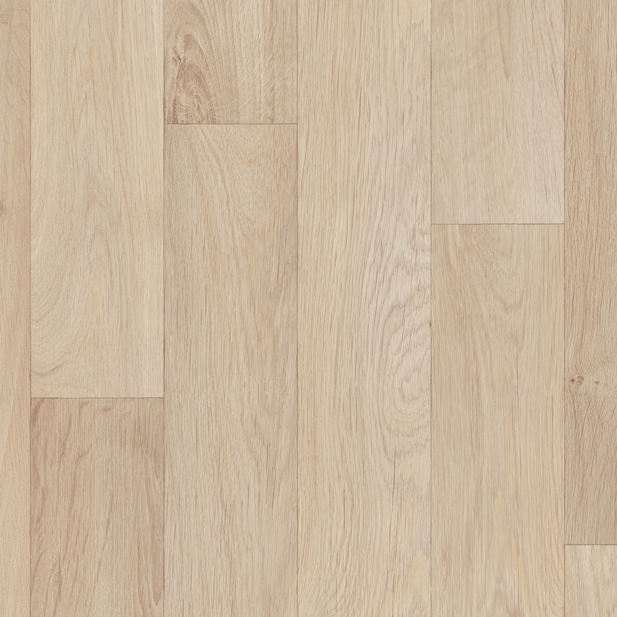 Precut Natural Narrow plank Wood effect Sheet vinyl, 6m²