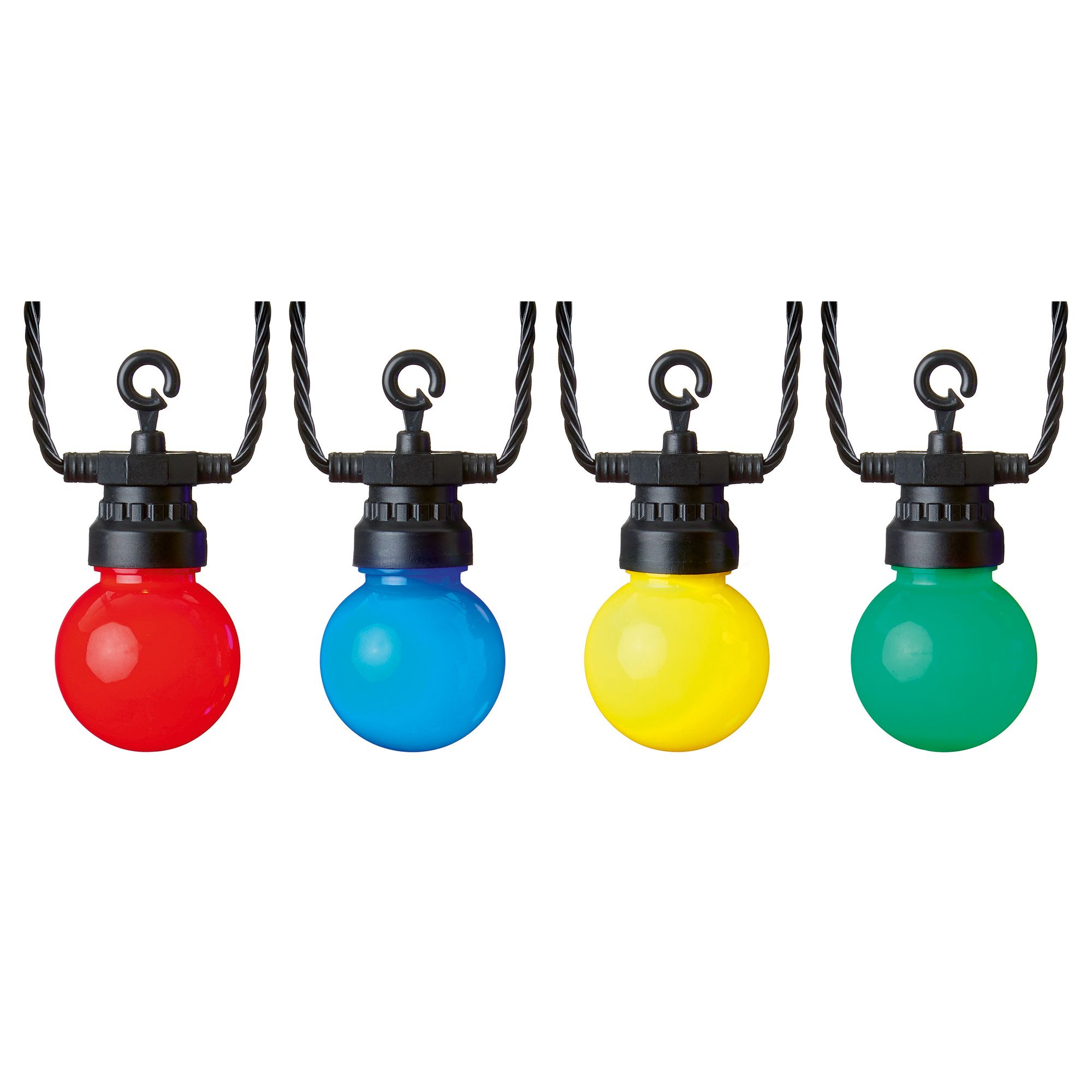 Premier Bulb Battery-powered Multicolour 10 LED Indoor & outdoor String lights