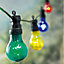 Premier Bulb Mains-powered Multicolour 20 LED Indoor & outdoor String lights
