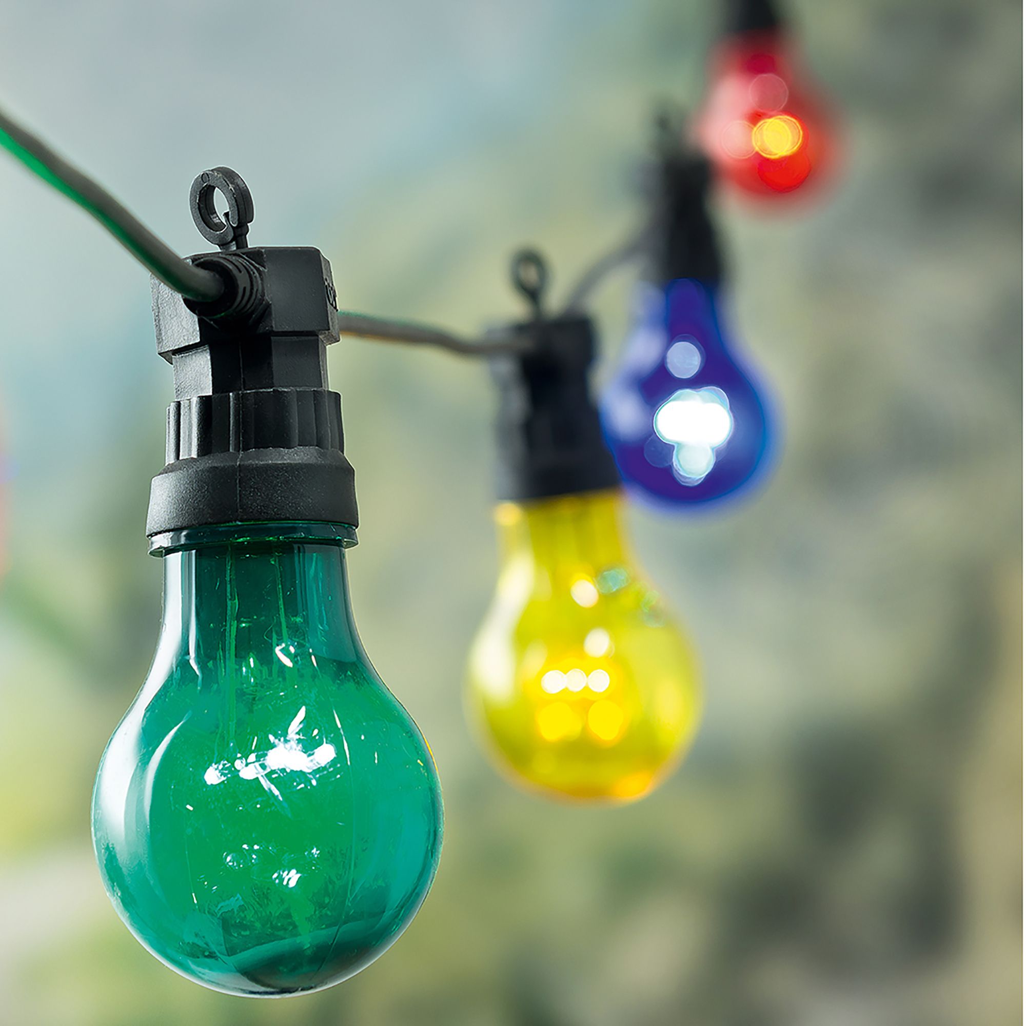 Mains powered deals outdoor string lights