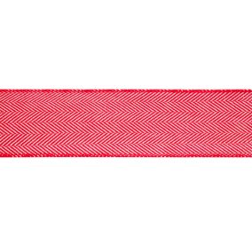 Premier Decorations Limited Tartan Red & White Wrapping ribbon