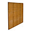 Premier Dip treated 5ft Wooden Fence panel (W)1.83m (H)1.52m, Pack of 3