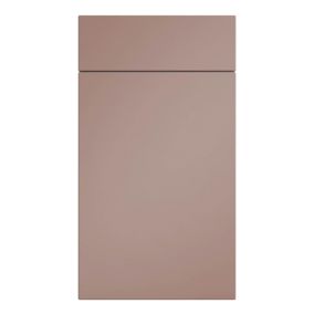 Premium Kitchens Ethos Matt antique rose Appliance Cabinet door (W)600mm (H)453mm (T)18mm