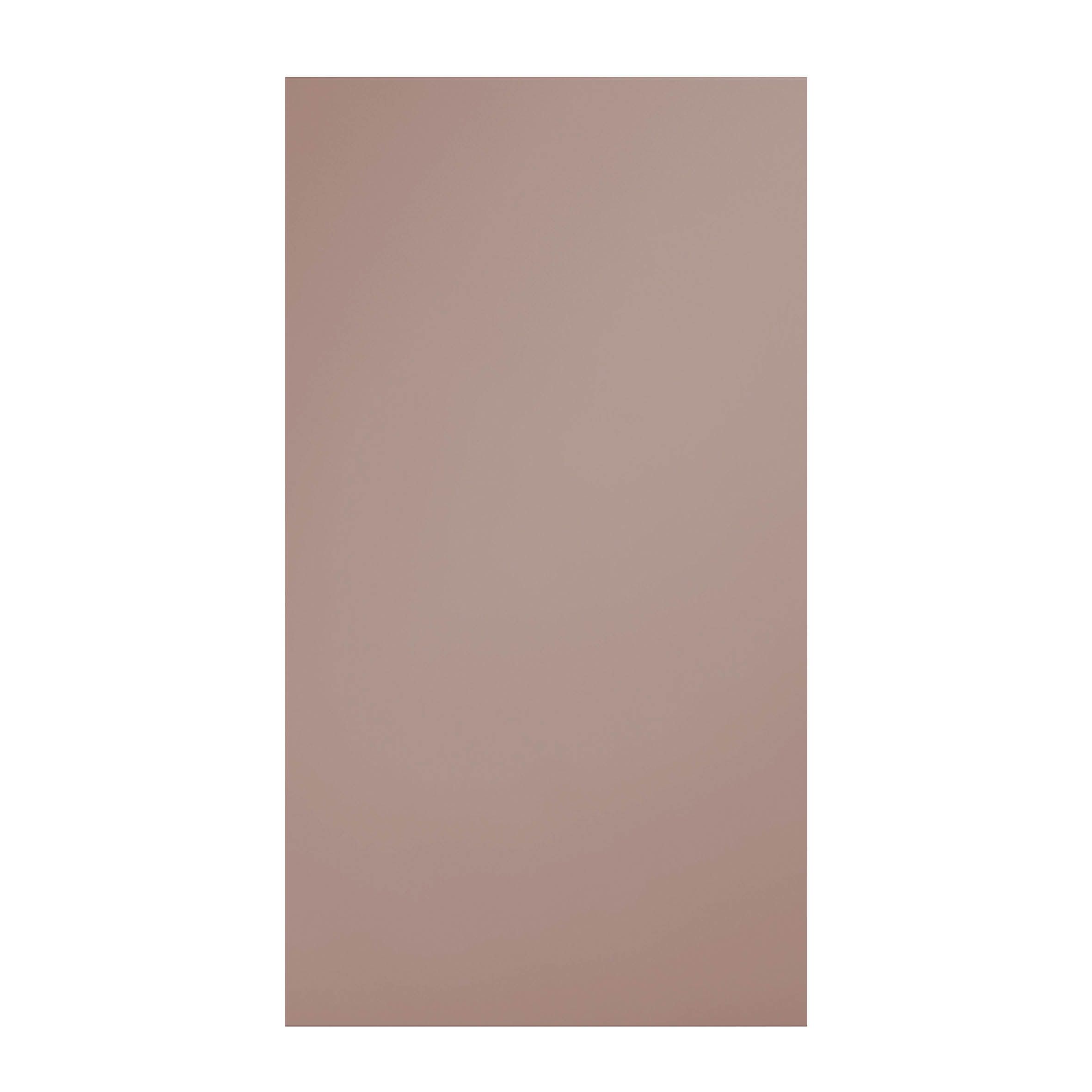 Premium Kitchens Ethos Matt antique rose Modern Highline Cabinet door (W)500mm (H)715mm (T)18mm