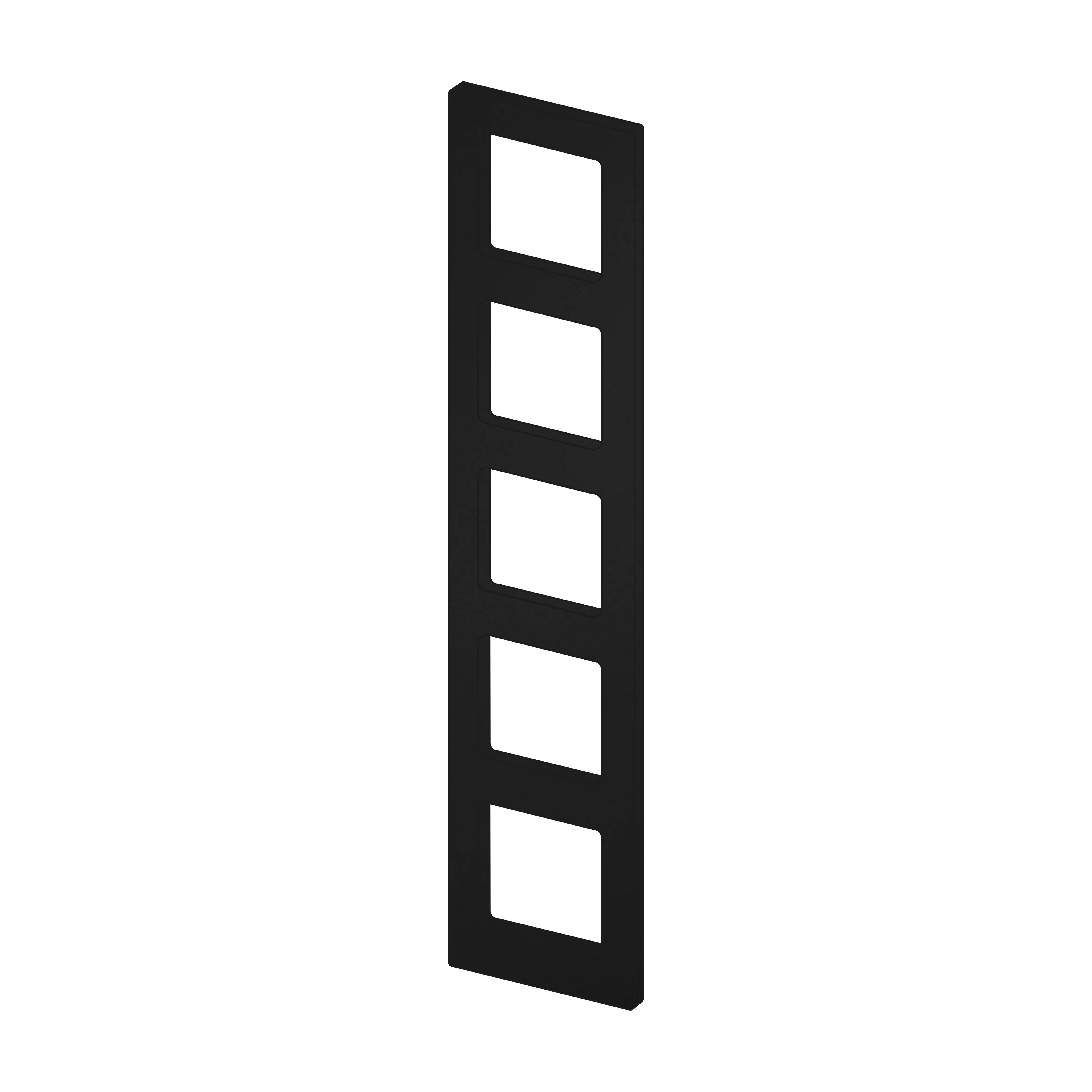 Premium Kitchens Ethos Matt black Modern Standard Cabinet door (W)150mm (H)715mm (T)18mm