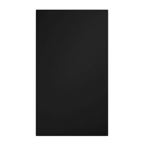 Premium Kitchens Ethos Matt black Standard LH Base end panel (H)720mm (W)570mm