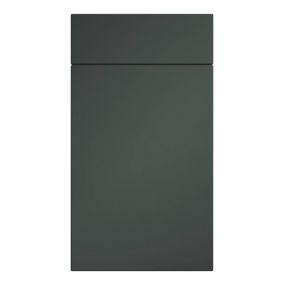 Premium Kitchens Ethos Matt green Appliance Cabinet door (W)600mm (H)453mm (T)18mm