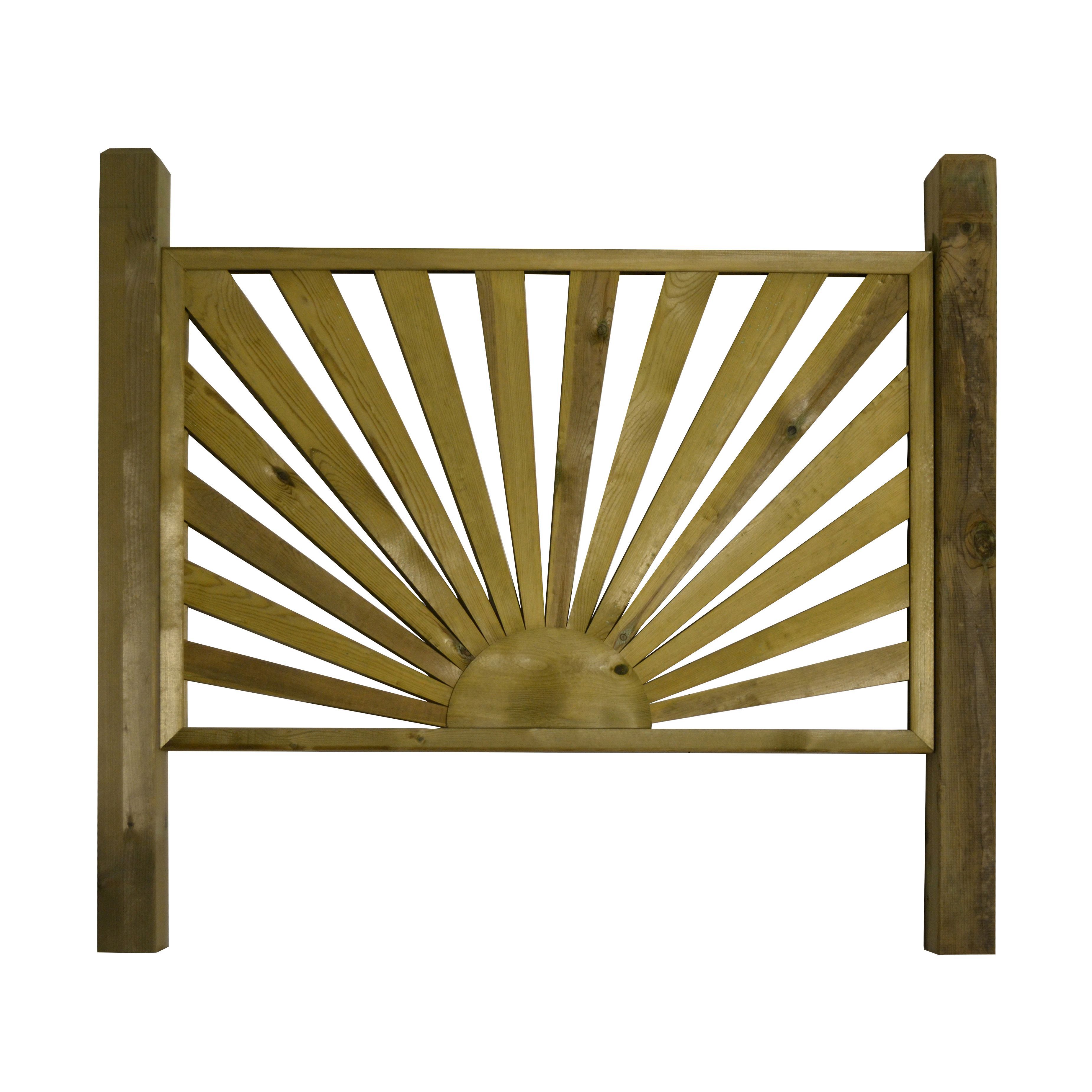 Premium Sunburst Softwood Decking starter kit