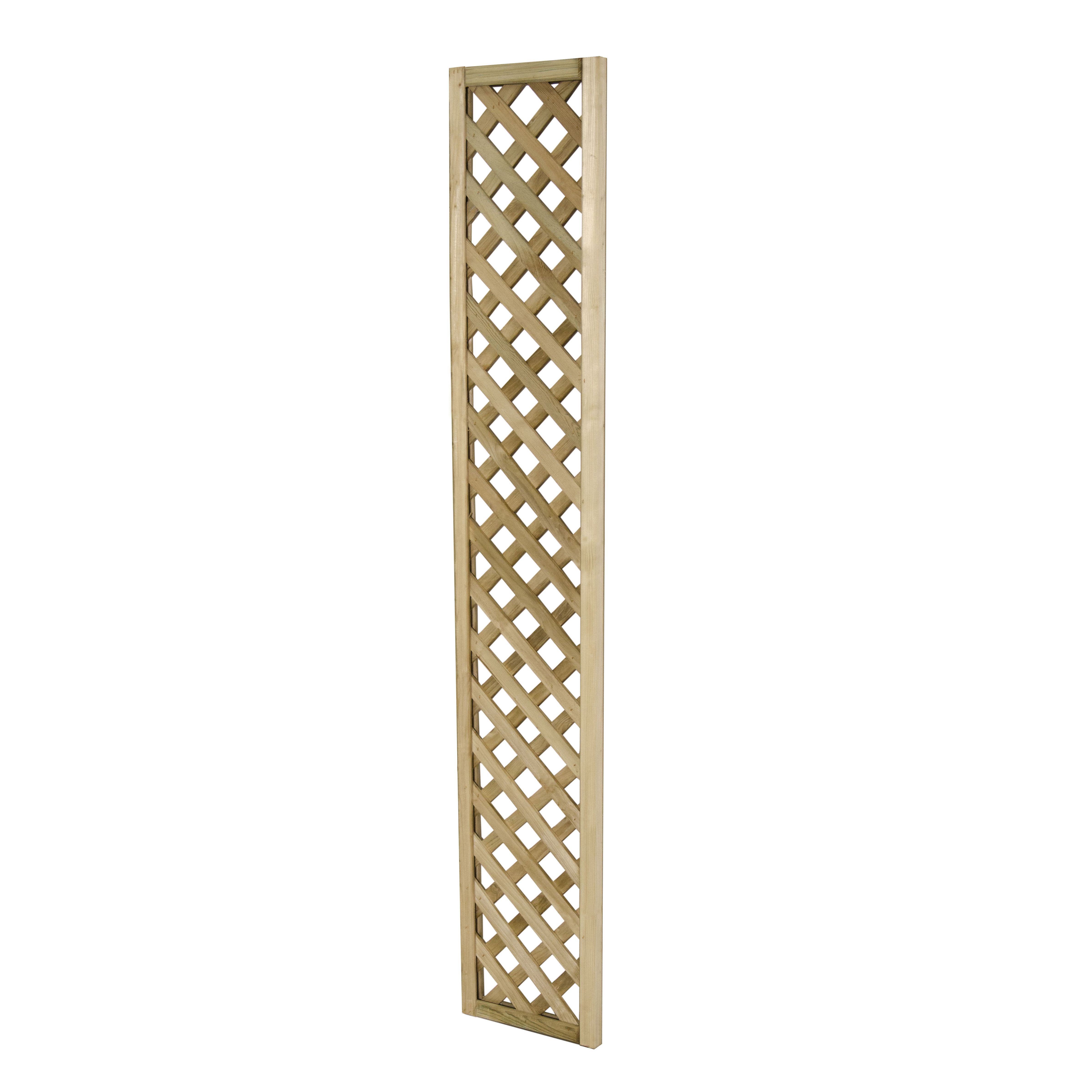 Pressure treated Trellis panel (W)0.3m (H)1.83m