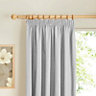 Prestige Ecru Plain Lined Pencil pleat Curtains (W)117cm (L)137cm, Pair