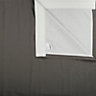 Prestine Anthracite Plain Lined Pencil pleat Curtains (W)167cm (L)183cm, Pair