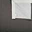 Prestine Anthracite Plain Lined Pencil pleat Curtains (W)167cm (L)228cm, Pair