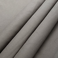 Prestine Anthracite Plain Lined Pencil pleat Curtains (W)228cm (L)228cm, Pair
