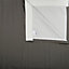 Prestine Anthracite Plain Lined Pencil pleat Curtains (W)228cm (L)228cm, Pair