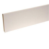 Primed White MDF Rolled edge Window board, (L)1m (W)219mm (T)25mm