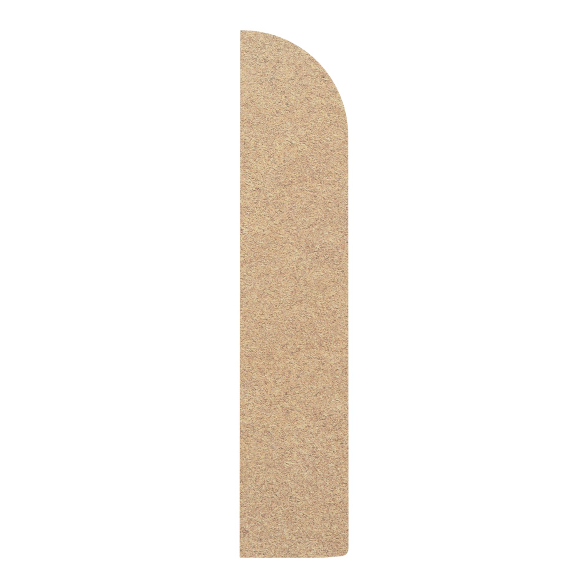 Primed White MDF Round Skirting board (L)2400mm (W)69mm (T)14.5mm