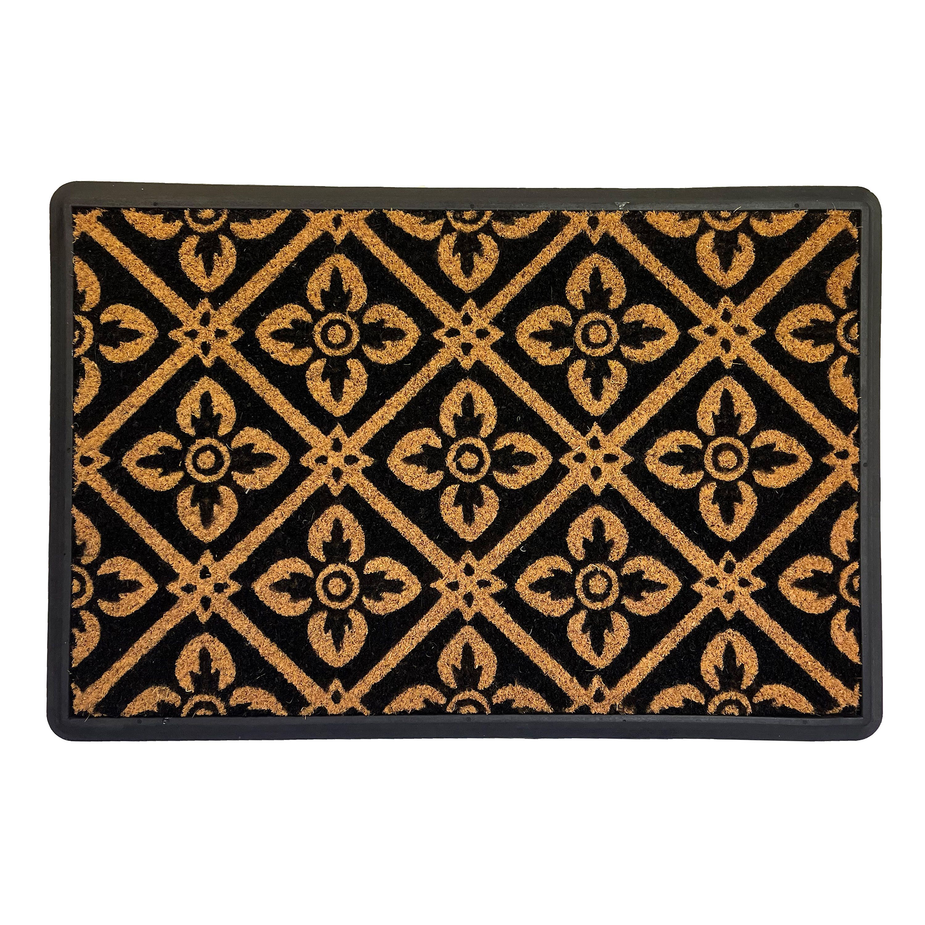 Primeur Natural Geo Indoor outdoor Mat 60cmx40cm DIY at B Q