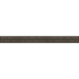 Primeur Rubber Brick border Lawn edging, (H)90mm (L)1.22m