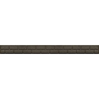 Primeur Rubber Brick border Lawn edging (H)9cm (L)1.22m