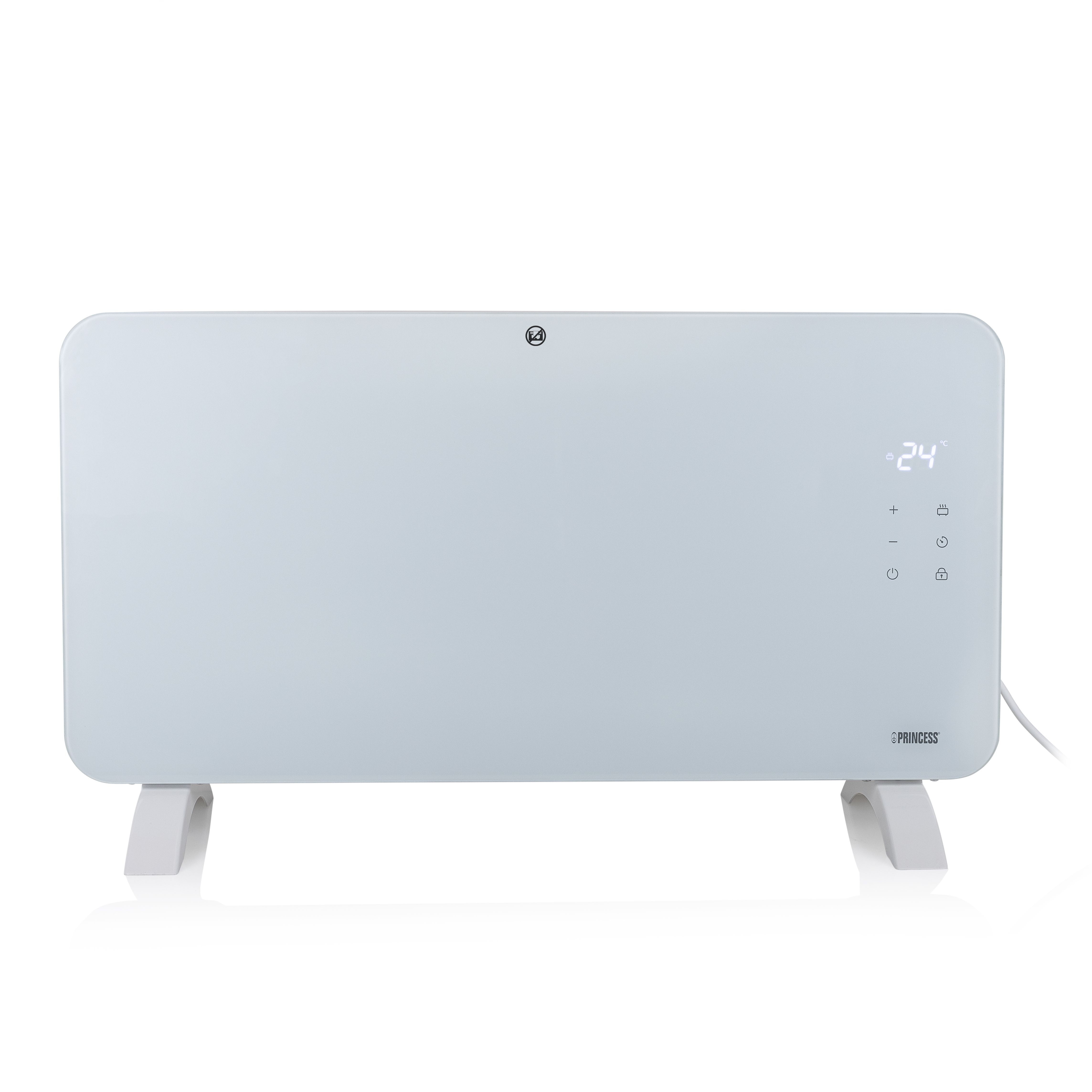 Princess 1500W Black Smart Panel heater | DIY at Bu0026Q