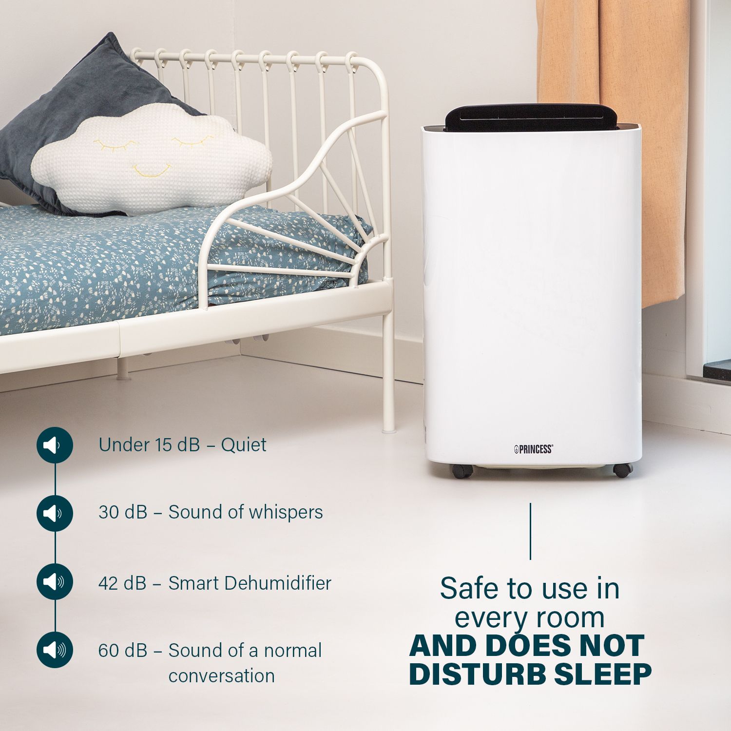 Princess 20l/d Smart Control Dehumidifier