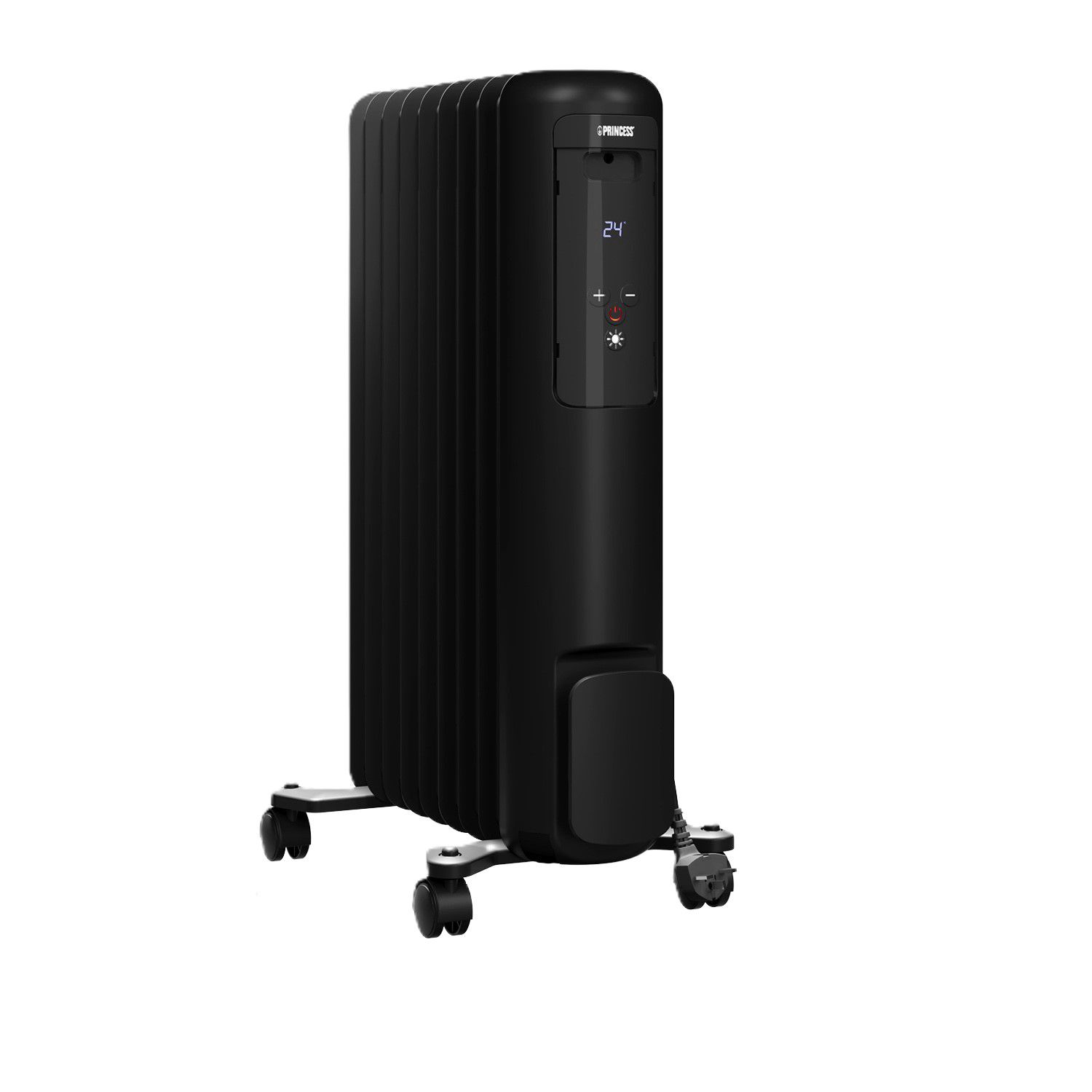 Princess 220-240V 2kW Black Smart Oil-filled radiator