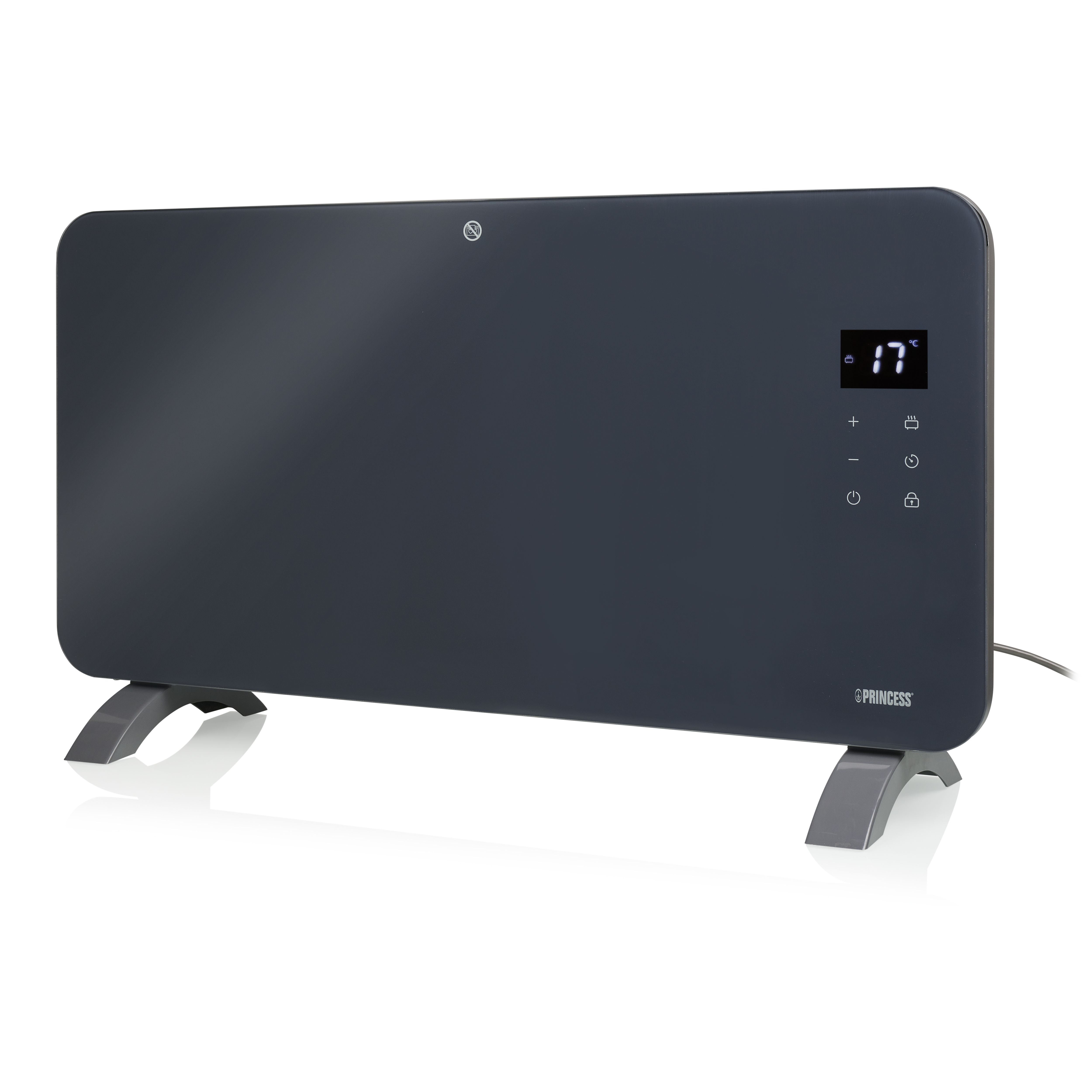 Princess Electric 1500W Grey Smart Panel heater | DIY at Bu0026Q